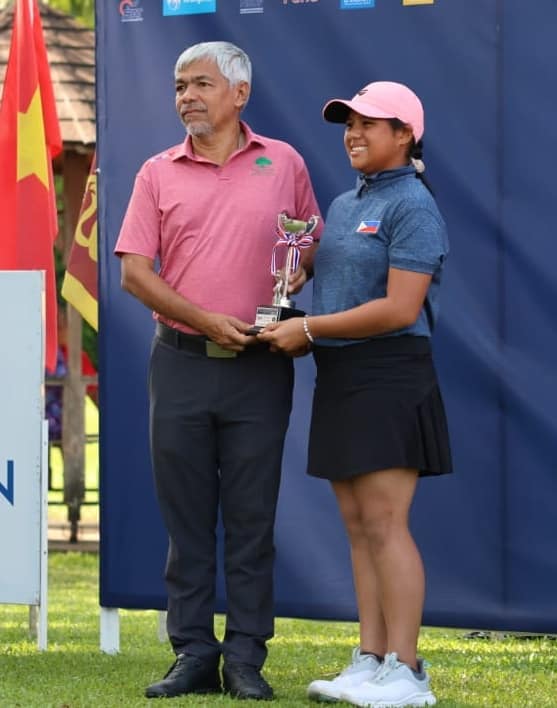 Athena Batican placed third at the Singha Thailand Junior Championships held in Hua Hin, Thailand on November 3, 2024