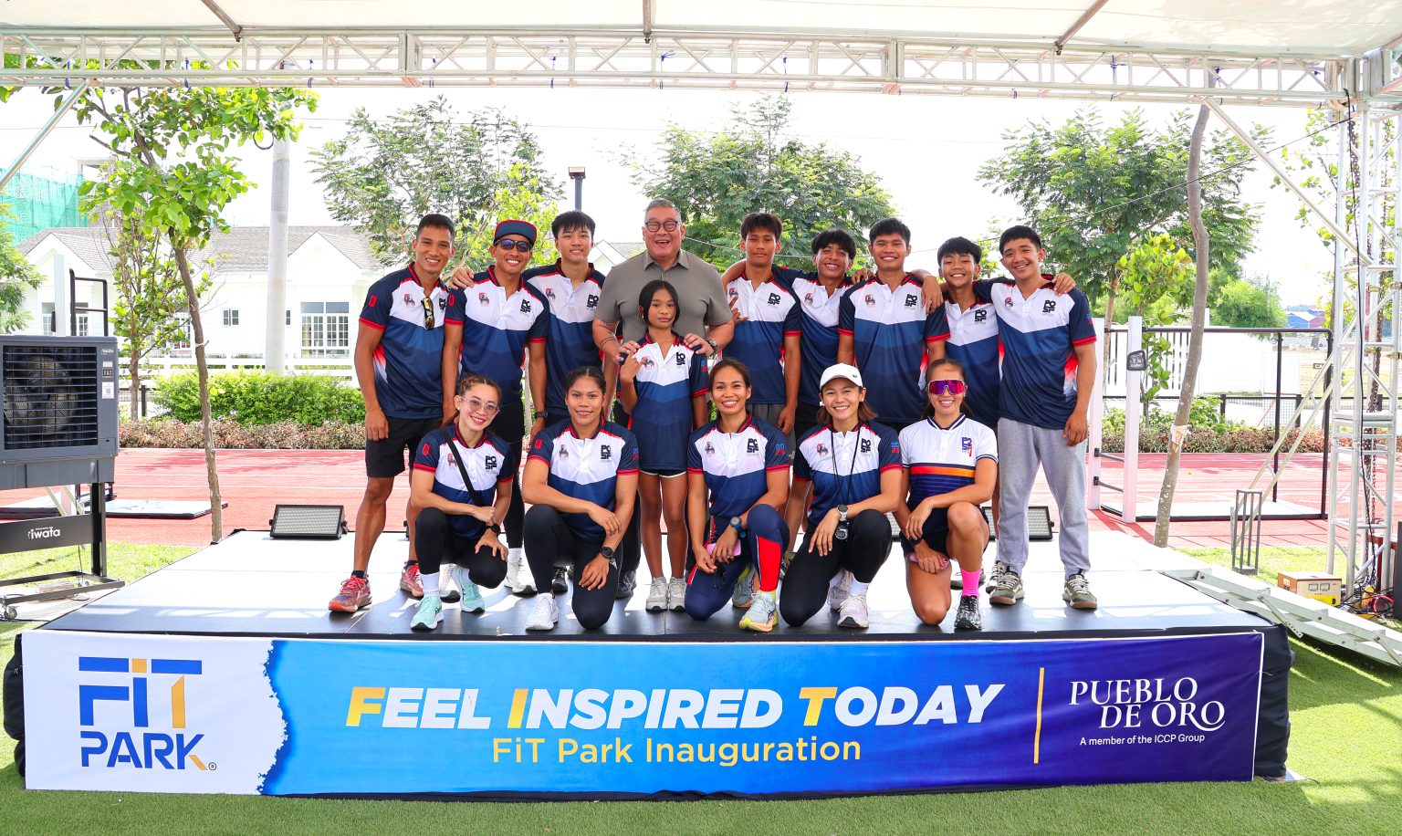 National obstacle course racers tried out the FiT Park’s facilities during the inauguration at Pueblo de Oro Townscapes Malvar